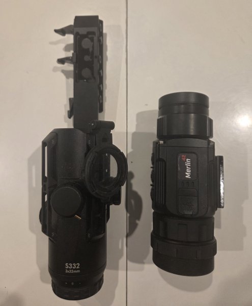 Steiner + Merlin 42 mit Blasermontage – bilde 1