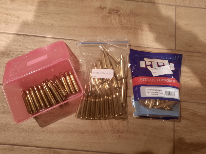 0.270 Winchester Hülsen PPU S&B >100 Stk. – Bild 1