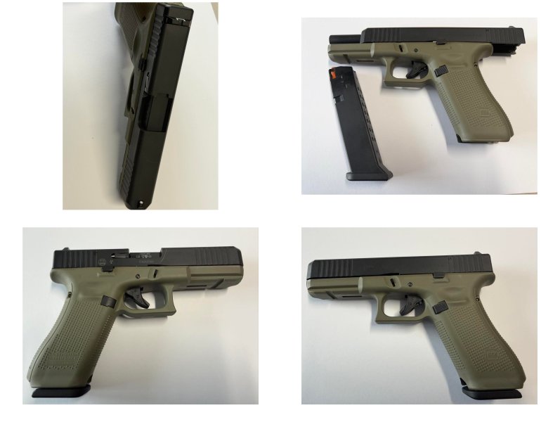 Glock 17 Gen5 Battlefield Green - PTB 1068 - Sehr guter Zustand - wenig getestet-Komplett im Koffer – Bild 2
