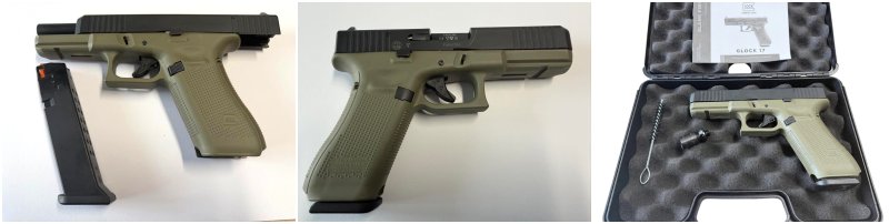 Glock 17 Gen5 Battlefield Green - PTB 1068 - Sehr guter Zustand - wenig getestet-Komplett im Koffer – Bild 4