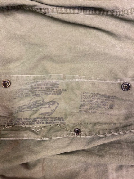 US Army Krieg Korea Vietnam Schlafsack No Garand Bajonett – Bild 3