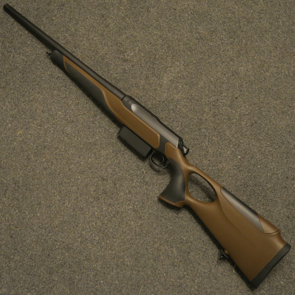 original SAUER 505 SYNCHRO XT "LEDERBRAUN" Kal. 30-06 mit M17x1 GEWINDE HEAVY LAUF no blaser – Bild 2