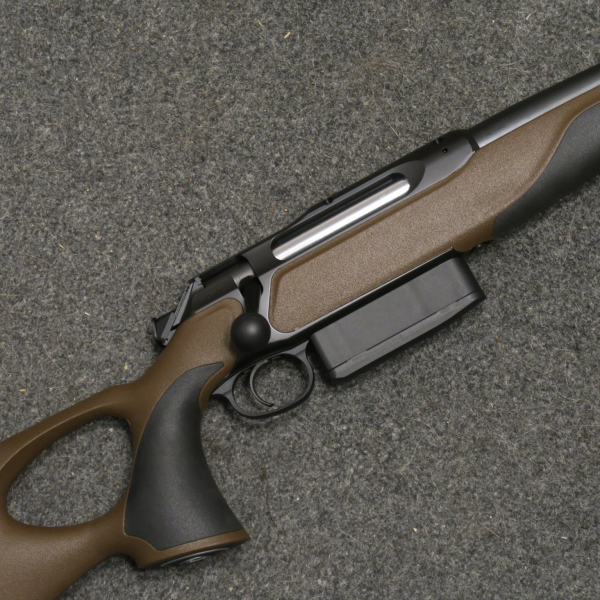 original SAUER 505 SYNCHRO XT "LEDERBRAUN" Kal. 30-06 mit M17x1 GEWINDE HEAVY LAUF no blaser – Bild 3