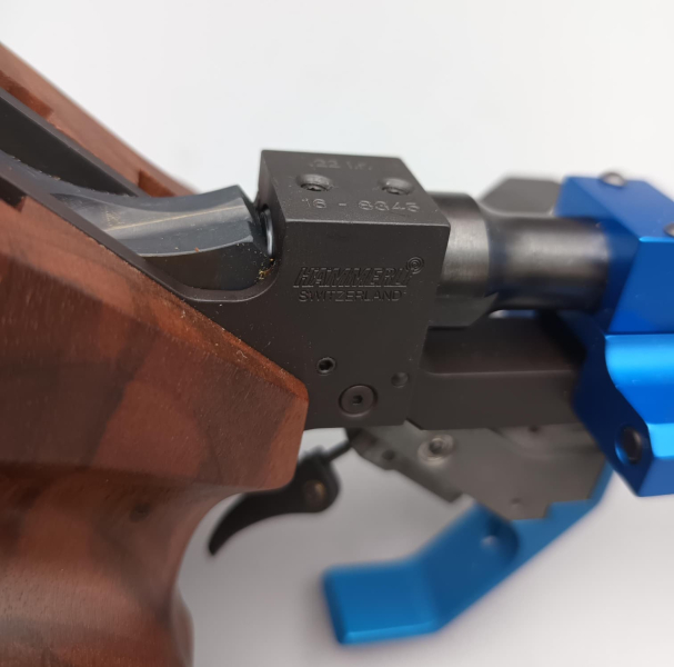 Hämmerli Freie Pistole Model 160 .22 lfb – Einzellader / Sportpistole – Bild 3