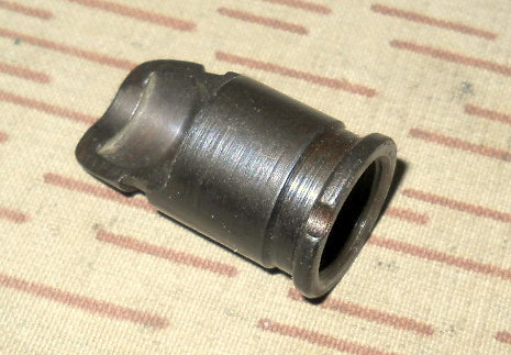 === orig. schräger Mündungsfeuerdämpfer MFD v. DDR/NVA Kalaschnikow AK47 AKM M14x1 Linksgew. === – Bild 1