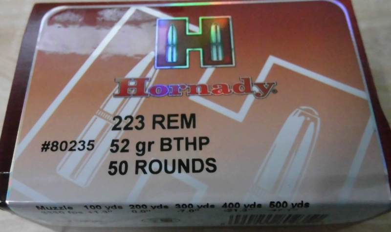 Munition HORNADY 223rem HPBT Match – imaginea 1