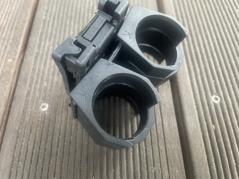 S&W Revolver Doppel Speedloaderhalter K / L Frame HKS Speedloader – Bild 2