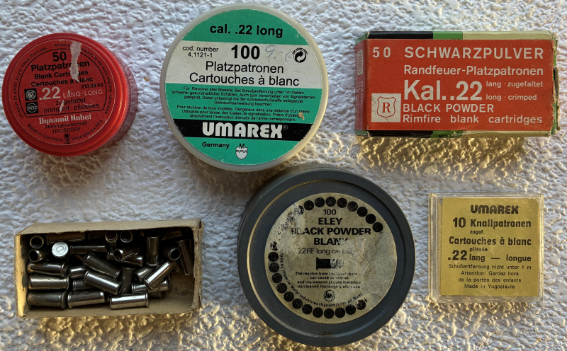 Knallpatronen .22 lang (6mm) – pilt 1