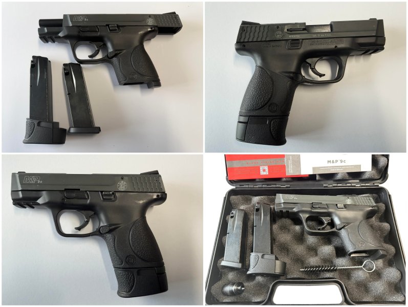 S&W M&P 9c PTB 984 - Unbeschossen / Neuwertig -05.03.2026 gekauft-Komplett im Koffer mit 2 Magazinen – Bild 2