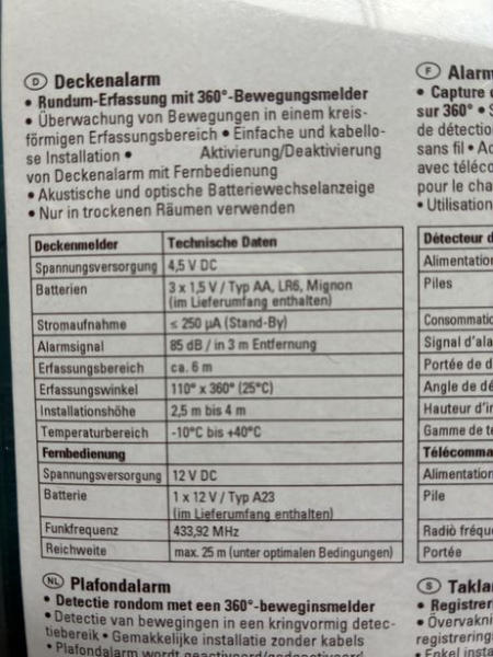 Deckenalarm – Bild 2