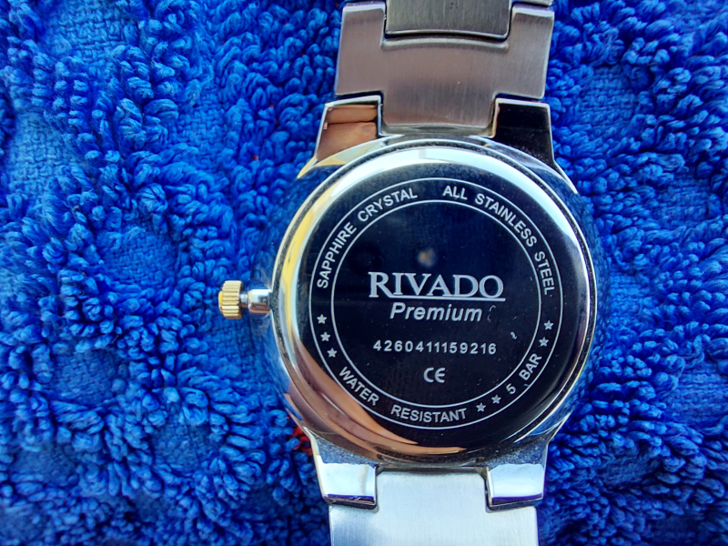 PREMIUM Herrenuhr RIVADO, neu in Ovp., d 40 mm, Saphire Glas – Bild 2