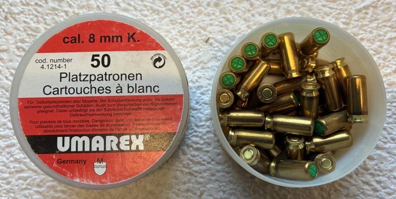 Umarex 8mm K Patronen – pilt 2