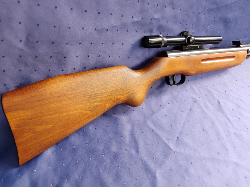 Weihrauch HW 50 im cal.4,5mm **Weitschuss Luftgewehr mit Optik** – Bild 4