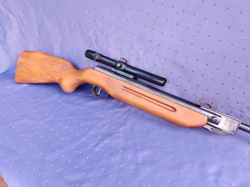 Weihrauch HW 50 im cal.4,5mm **Weitschuss Luftgewehr mit Optik** – Bild 5