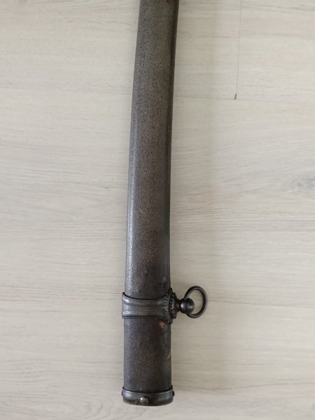 Authentieke WW2 Japanse Shin Gunto Type 3 saya . – Bild 2