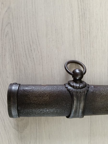 Authentieke WW2 Japanse Shin Gunto Type 3 saya . – Bild 6