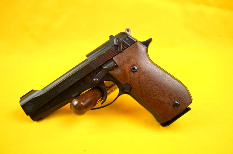 Neuwertige, sehr gepflegte Weihrauch HW 94, brüniert # 9 mm RK # PTB 457 – Bild 1