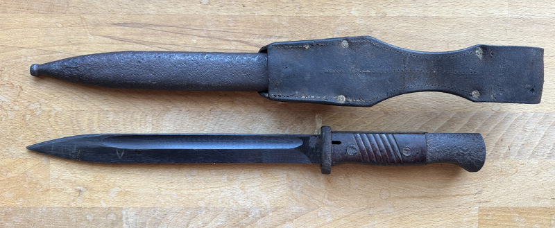 Orig. Bajonett K98 deutsch 2.WK nrgl. – Bild 2