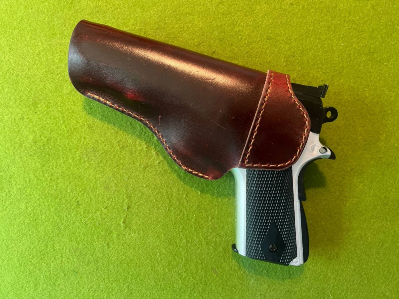 KOSBATE INNENBUND HOLSTER SCHNELLZIEHER PASSEND FÜR PISTOLEN UND REVOLVER MITTLERER LAUF – Bild 1