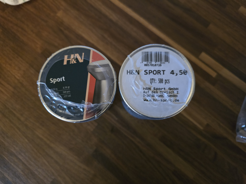 H&N Sport Diabolo 4,50mm 5000 Stück 10 Dosen – Bild 1