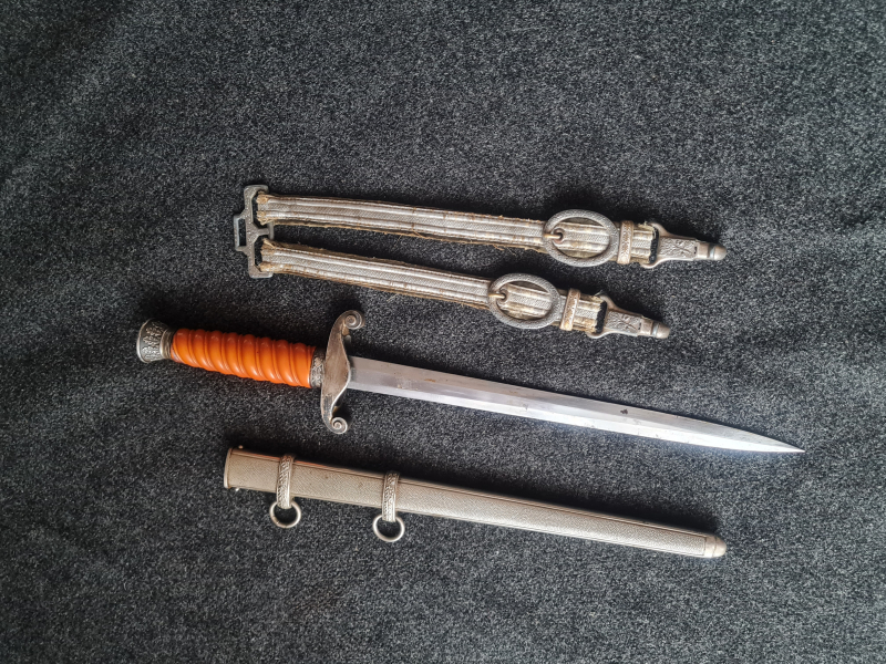 Heeresdolch Offiziesdolch Carl Eickhorn Solingen Orginal – Bild 2