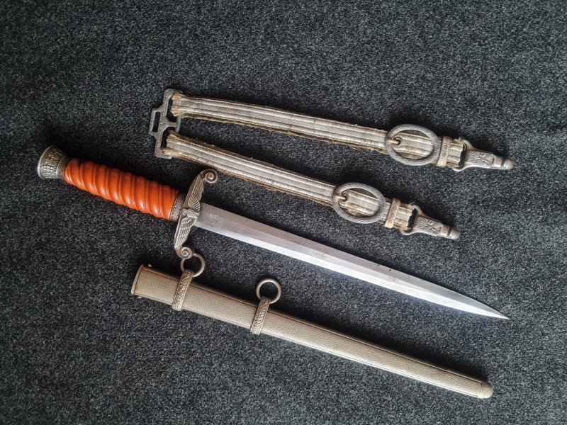 Heeresdolch Offiziesdolch Carl Eickhorn Solingen Orginal – Bild 1