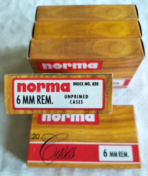 Hülsen 6mm Remington – stampa 1