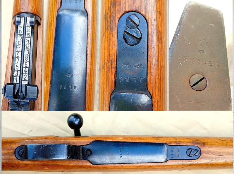 Karabiner K98k Hersteller 42 Mauser 1939 Norwegischer Umbau auf Kaliber .30-06 Wehrmacht – Bild 5