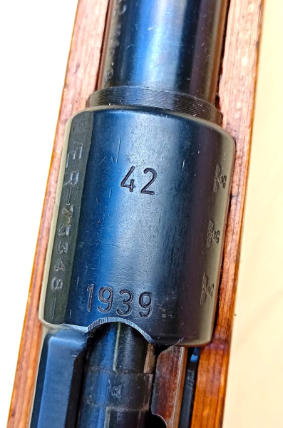 Karabiner K98k Hersteller 42 Mauser 1939 Norwegischer Umbau auf Kaliber .30-06 Wehrmacht – Bild 2