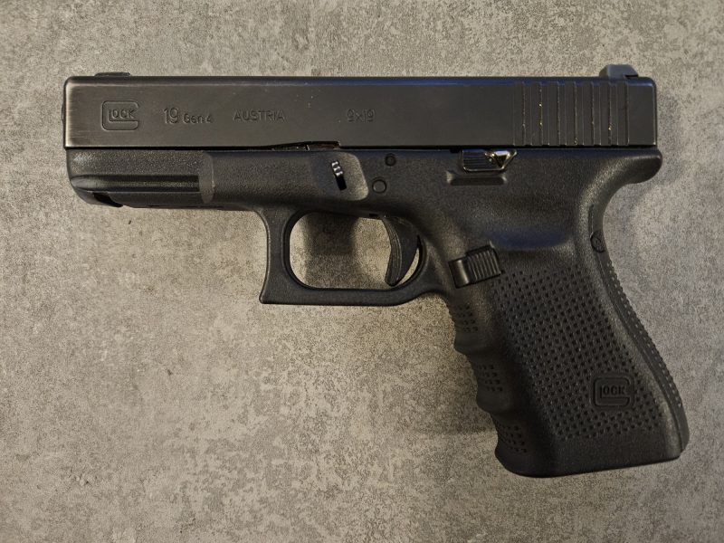Halbautomatische Pistole Glock 19 Gen4 im Kaliber 9 mm Luger – Bild 1