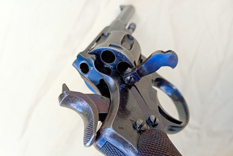 Nagant Revolver M1893 Norwegische Marine m/93 nummerngleich Kal.7,5mm – Bild 4