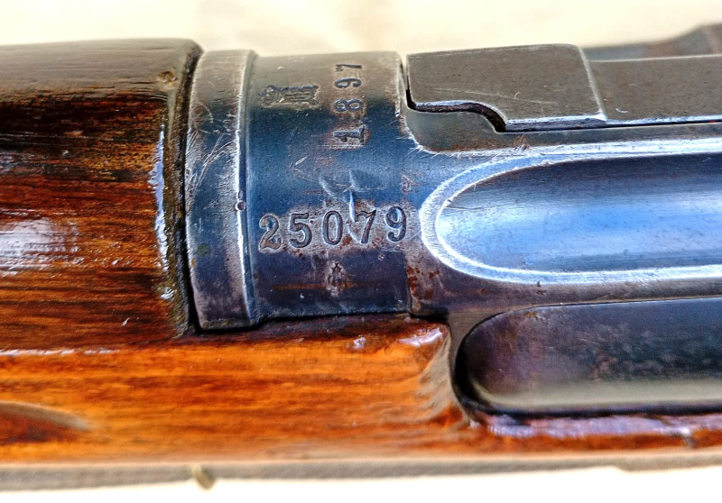 Krag Jörgensen Karabiner M1896 im Kaliber 6,5x55 Norwegen für Kavallerie Gebirgsjäger Ingenieurtrupp – Bild 3