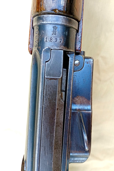 Krag Jörgensen Karabiner M1896 im Kaliber 6,5x55 Norwegen für Kavallerie Gebirgsjäger Ingenieurtrupp – Bild 2