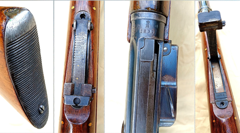 Krag Jörgensen Karabiner M1896 im Kaliber 6,5x55 Norwegen für Kavallerie Gebirgsjäger Ingenieurtrupp – Bild 5