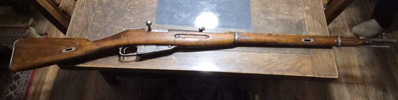 Mosin Nagant 7,62x54 guter gebrauchter Zustand Nummerngleich – Bild 1