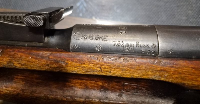 Mosin Nagant 7,62x54 guter gebrauchter Zustand Nummerngleich – Bild 3