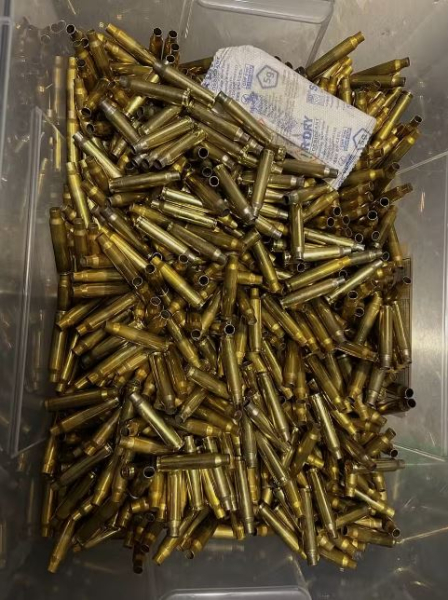600 x Hülsen im Kaliber .223 – Bild 1