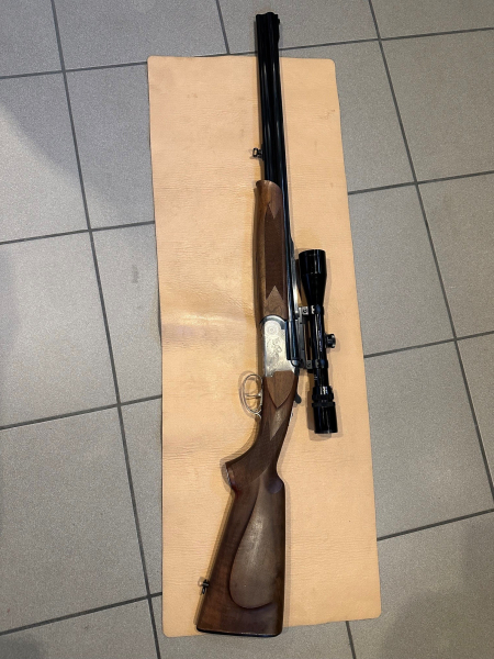 Bockbüchsflinte Kettner S2000 Luxus 5,6x50R Mag.-12/70 – Bild 1