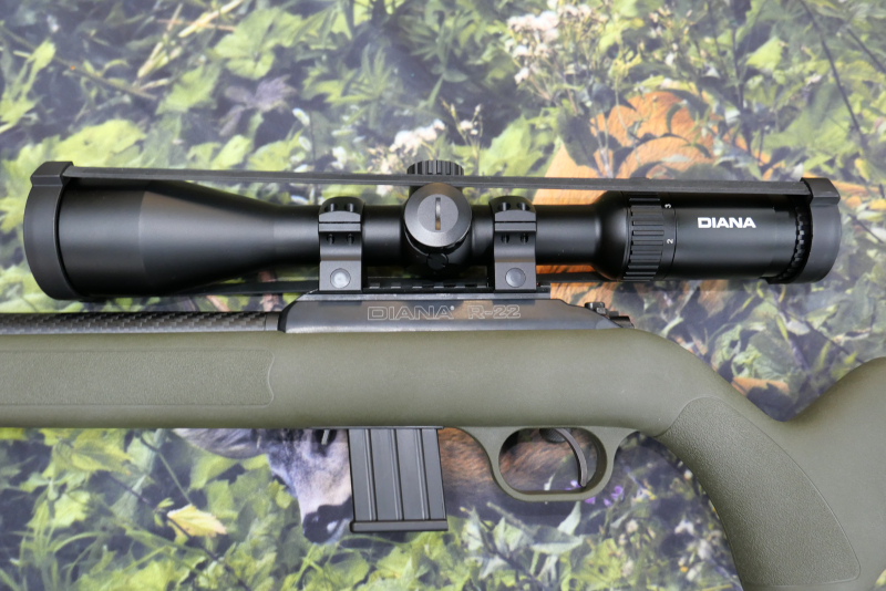 Diana Mod. R22 mit Diana ZF 2-12 x 50 und Gewinde, neu – Bild 1