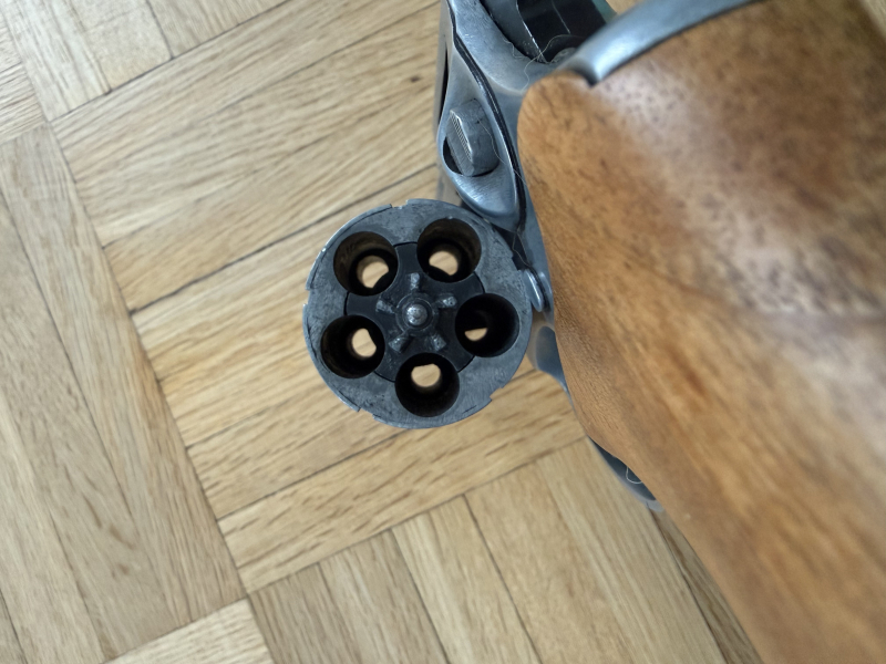 ME 38 Compact - PTB 542 - 9mm Knall - Holzgriffschaeln – снимка 2