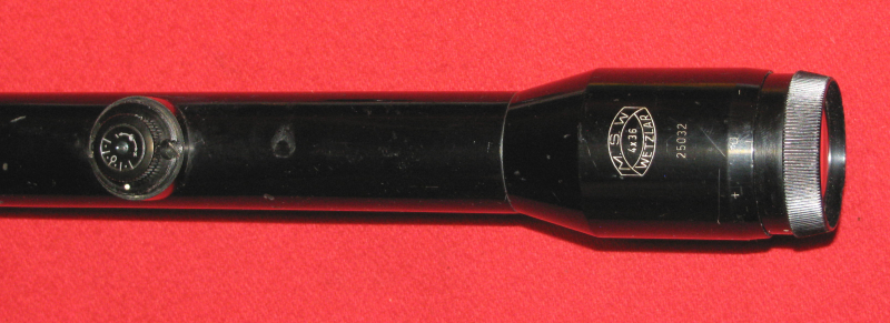 ZF / Zielfernrohr, ein M.S.W. WETZLAR 4 x 36 mit dem Absehen 1 – Bild 3
