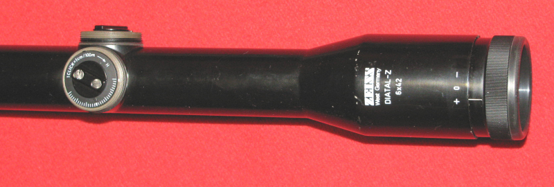 ZF / Zielfernrohr, ein ZEISS DIATAL - Z 6 x 42 mit dem Absehen 1 – Bild 3
