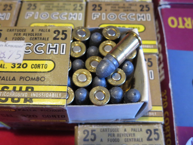 Munition 320 Corto Fiocchi Buldog Revolver 410 Patronen – Bild 1