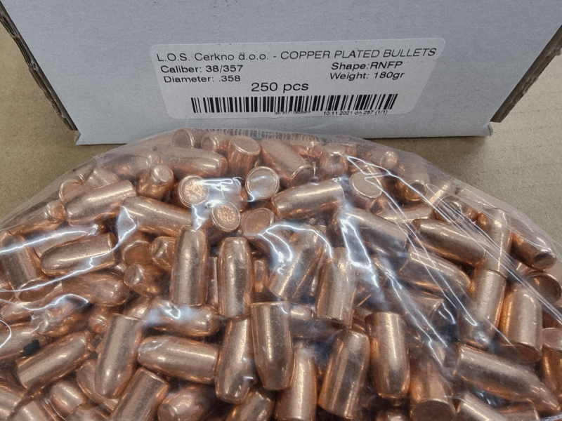 .38-357/180grs. LOS verkupferte RNFP 250 Stk. Angebot !! – Bild 1