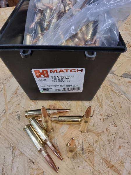 6,5Creedmoor/140grs BTHP Hornady Box 200 stk. No. 81488 # – Bild 1