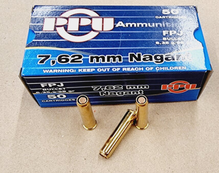7,62 Nagant/98grs A-470 PPU FPJ 50 Stk. – Bild 1