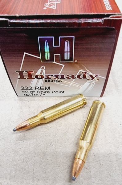 .222/50grs Spire Point Match No.83168 Hornady 50 stk. – Bild 1