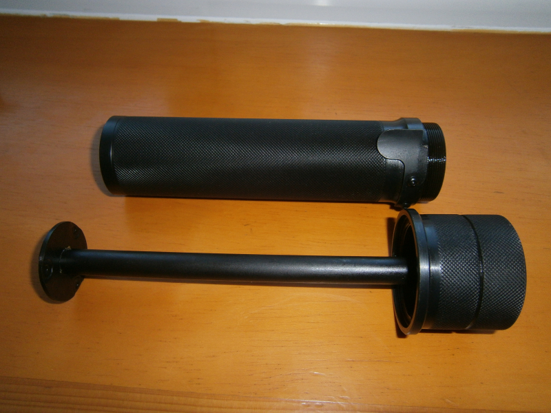 LCT AIRSOFT REAL STEEL PBS1 SILENCER STAHL AUSFÜHRUNG FÜR AK47 – nuotrauka 4