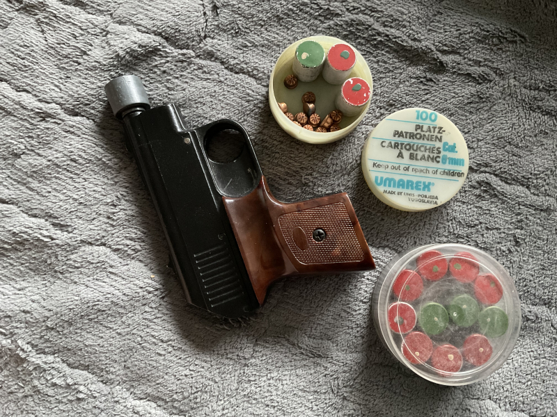 UMAREX PISTOLEcal.6mm.Flob.PL. mit Zubehör ! TOP ! – Bild 2