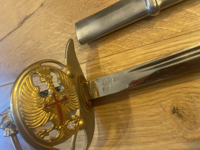 Original spanischer Armee Offizierssäbel Infanterie – Bild 4